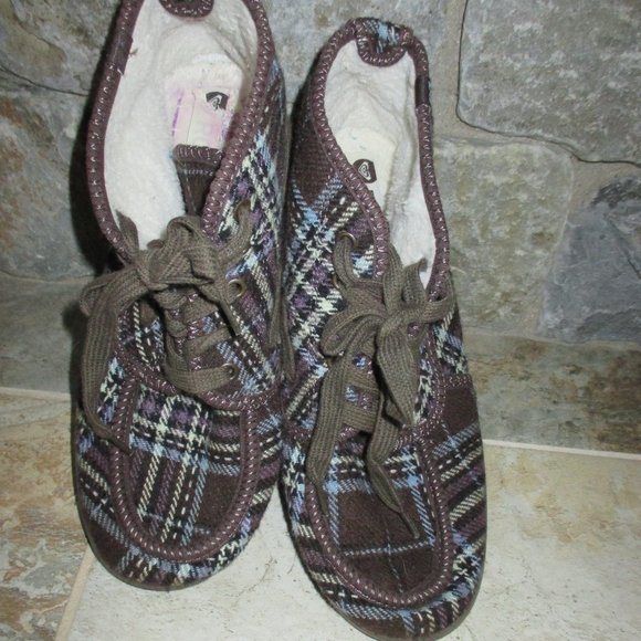 Roxy Shipwreck Fur lined Flannel boot Womens 8 - Picture 8 of 9